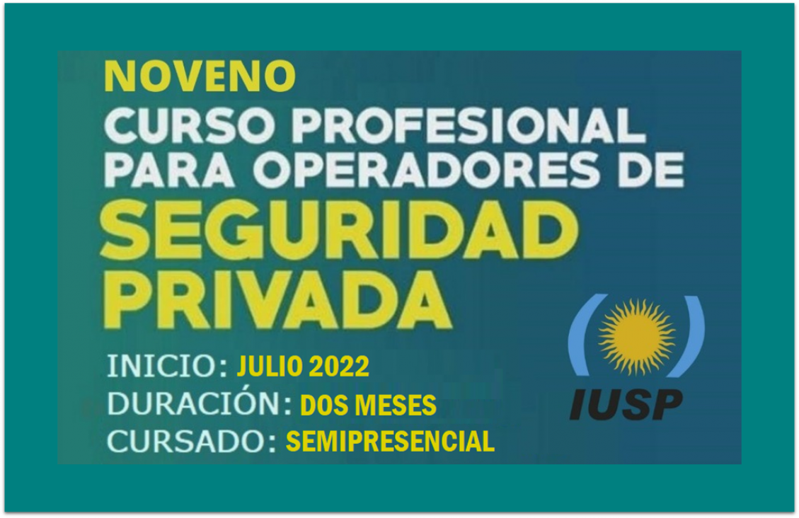 imagen Iniciará el "Noveno Curso Profesional para Operadores de Seguridad Privada"