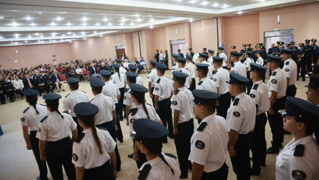 imagen La Sede Zona Sur del IUSP celebró el egreso de los cadetes del Curso de Formación Profesional Básica para Auxiliares