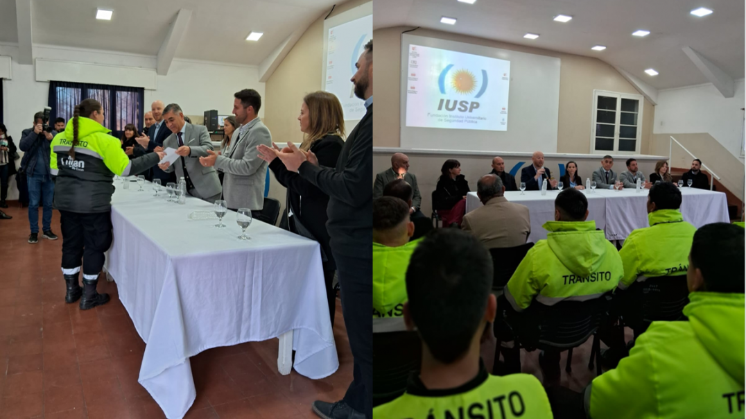 imagen 1 El IUSP y el Ministerio de Seguridad y Justicia entregaron los Certificados de Capacitación para Preventores de Luján de Cuyo  