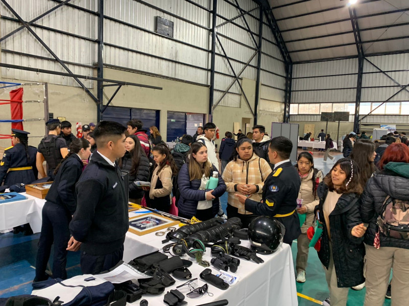 imagen 1 El IUSP estuvo representado por la Delegación Valle de Uco en la Expo Educativa San Carlos 2024