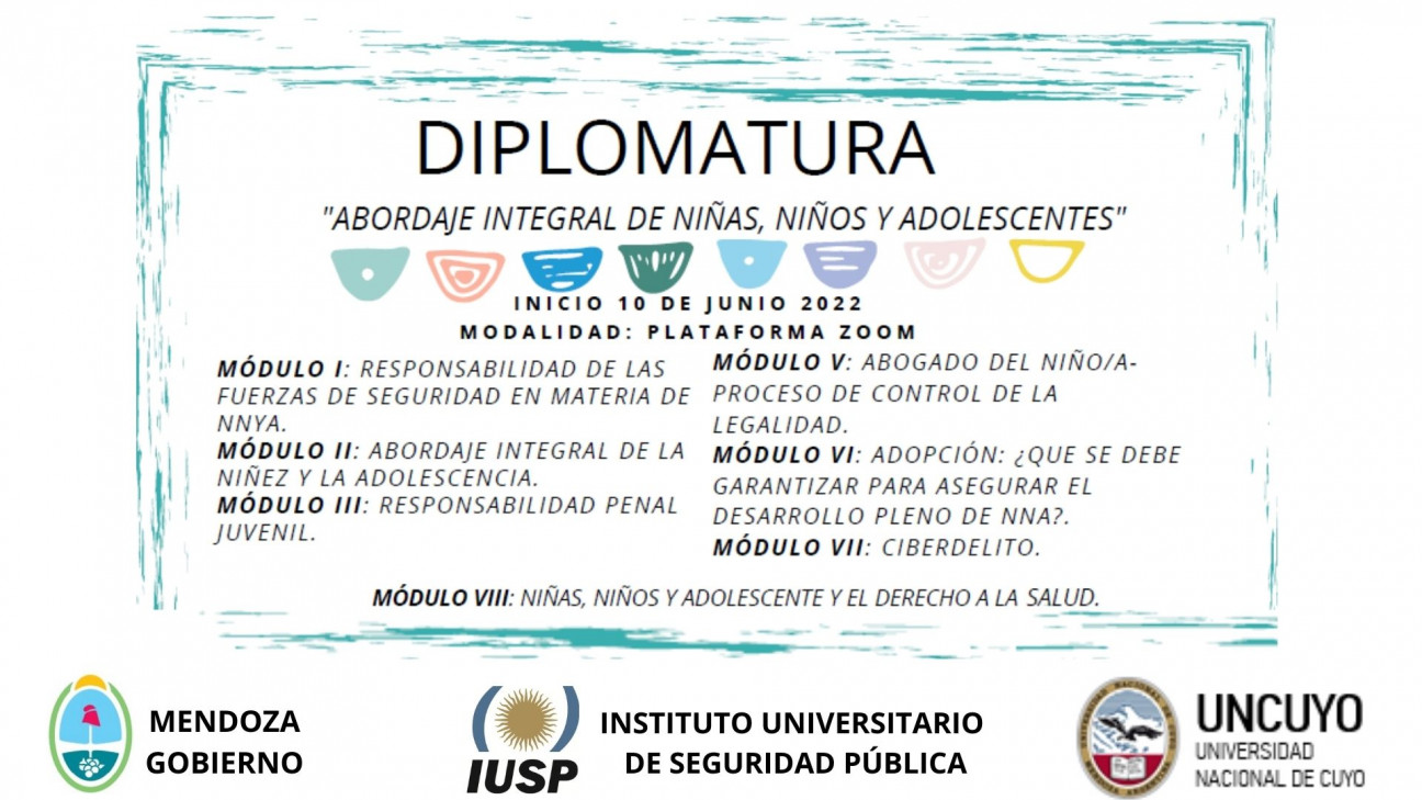 imagen El 10 de Junio inició la Diplomatura de "Abordaje integral de Niños, niñas y adolescentes"