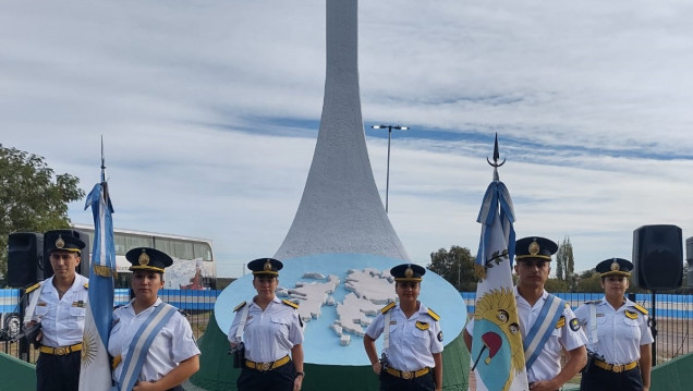 imagen La Delegación Zona Sur presente en el Día del Veterano y los Caídos en Malvinas y la fundación del Fuerte San Rafael del Diamante