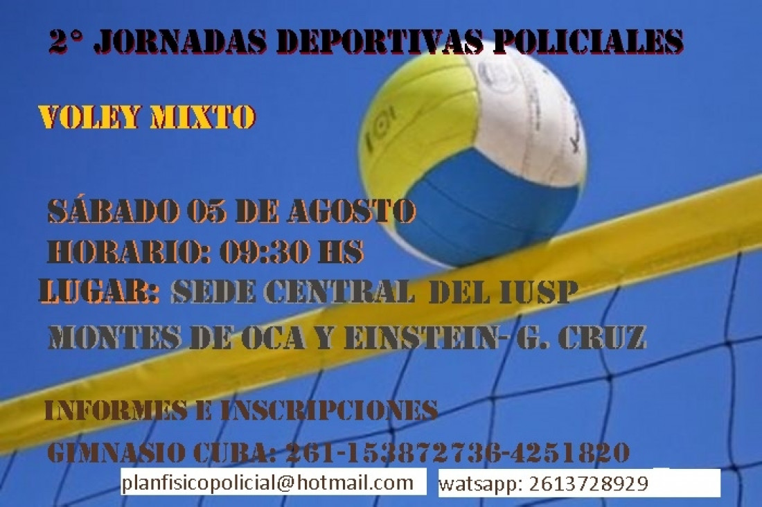 imagen Segunda Jornada de Torneo de Voley mixto