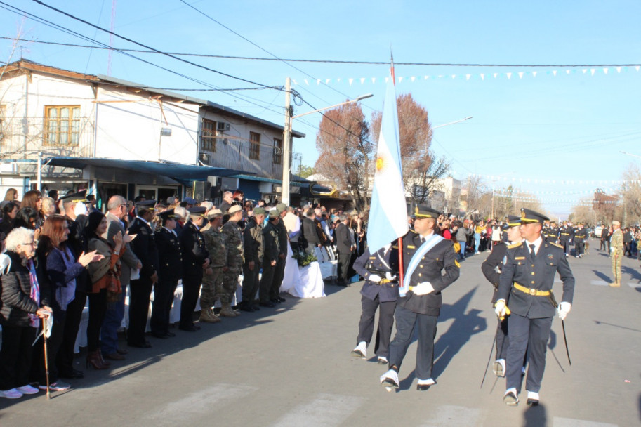 imagen IUSP Valle de Uco presente en conmemoración del 172 Aniversario del fallecimiento del Padre de la Patria