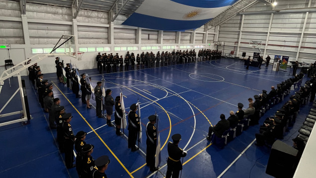 imagen Delegación de cadetes del IUSP participó del encuentro deportivo por el aniversario de la Escuela de Policía de Neuquén