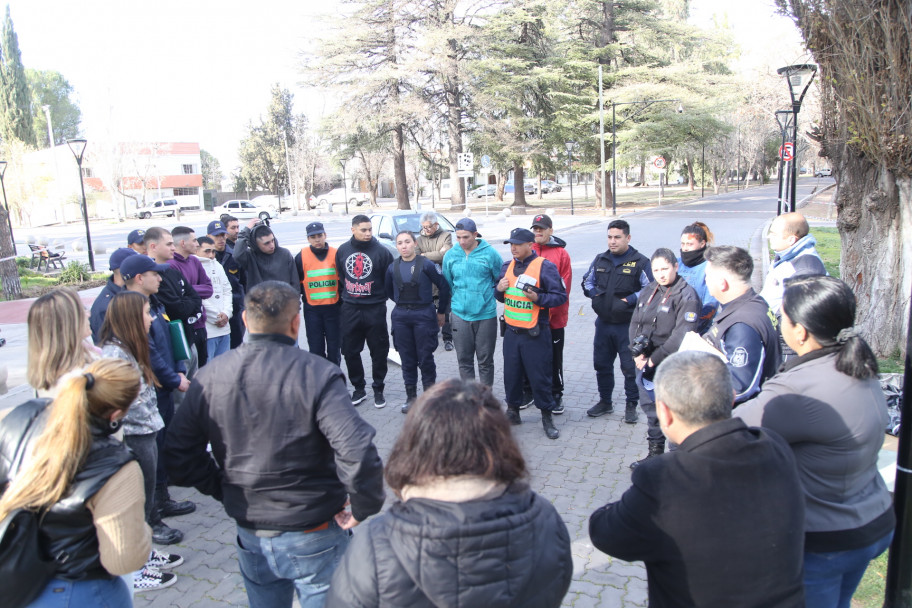 imagen El Instituto Universitario de Seguridad Pública realizó un taller integrador en San Rafael