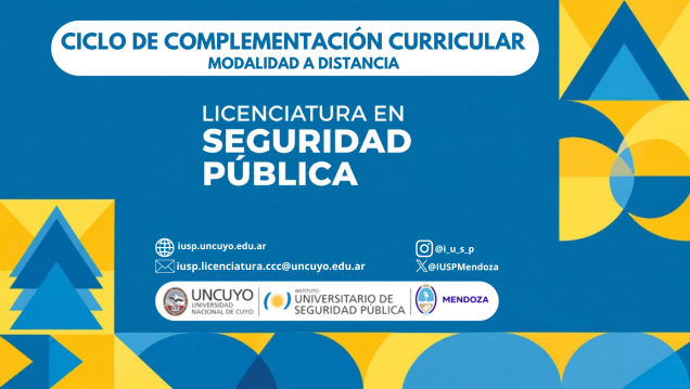 imagen Abren las inscripciones para una nueva cohorte de la Licenciatura en Seguridad Pública a distancia