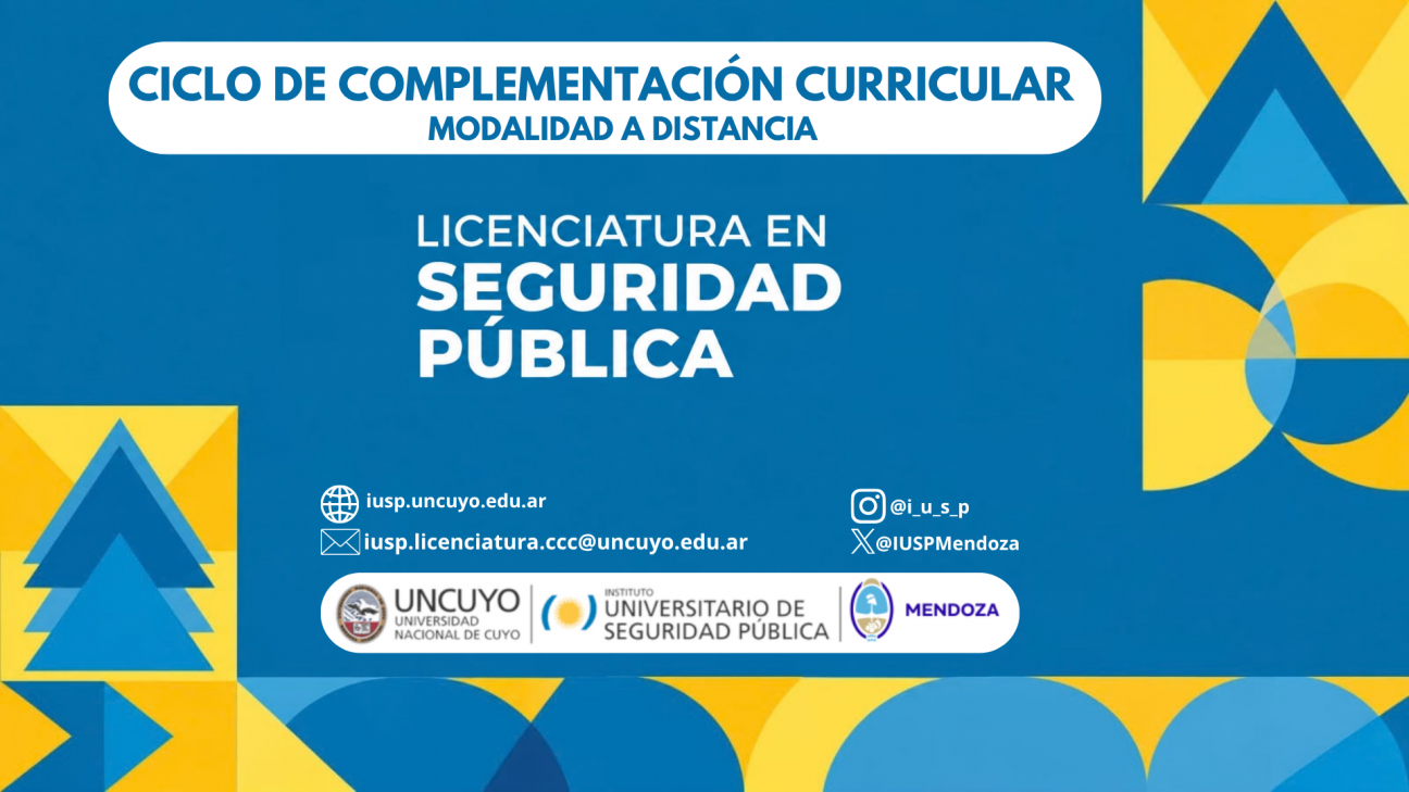 imagen Abren las inscripciones para una nueva cohorte de la Licenciatura en Seguridad Pública a distancia