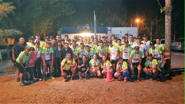 imagen Una vez más el IUSP presente en Maratón Nocturna Internacional Junín