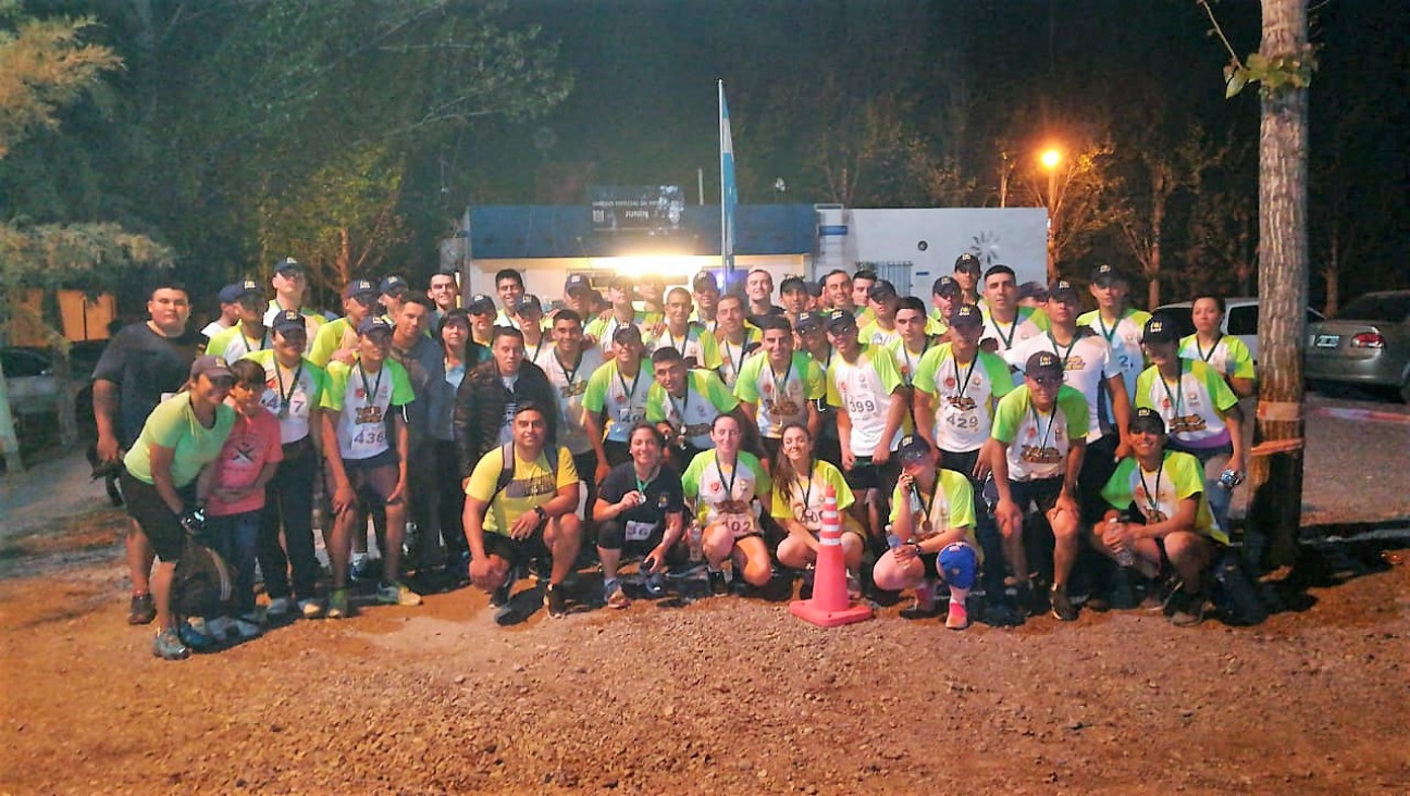 imagen Una vez más el IUSP presente en Maratón Nocturna Internacional Junín