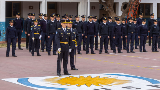 imagen Acto de egreso del curso de Auxiliares Sede Central