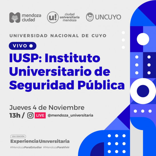 imagen El IUSP participa en convocatoria de Experiencia Universitaria en la UNCuyo 