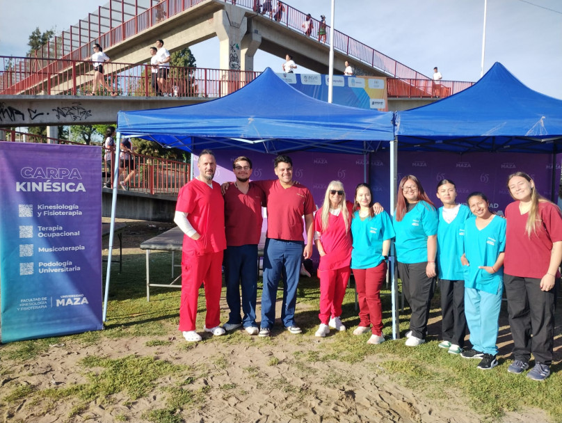 imagen La maratón del IUSP se vivió en clima de fiesta en el predio de la Virgen de Guaymallén