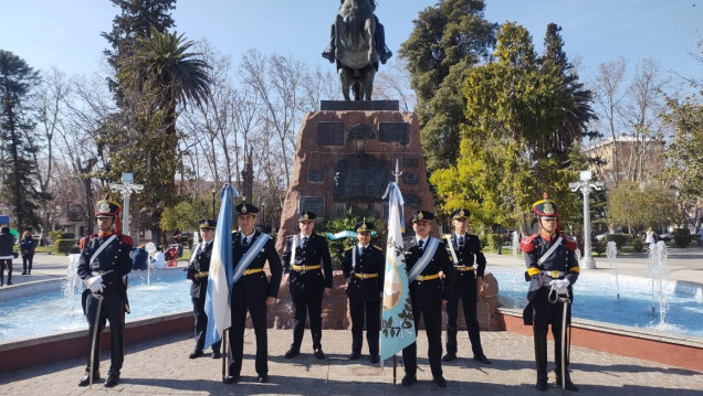 imagen El IUSP Delegación San Rafael presente en Acto oficial por el 174° Aniversario del Fallecimiento del Gral.Don José de San Martín