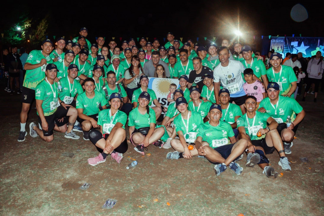 imagen El IUSP tuvo una destacada participación en la 11° edición de la Maratón Nocturna de Junín 2023