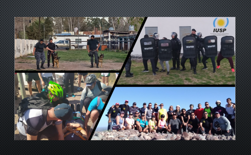 imagen  Actividades del proyecto AFA III y AFA IV, como práctica de la tarea policial en Delegación Zona Sur
