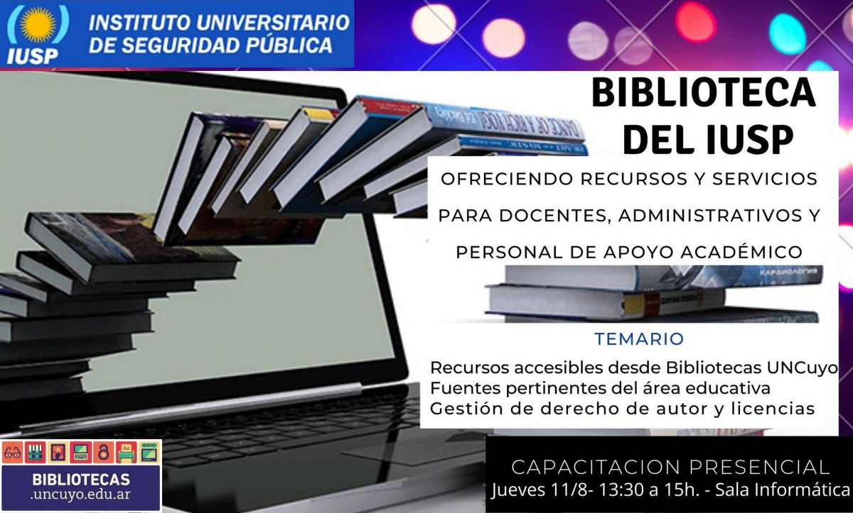 imagen Capacitación sobre recursos para el uso de la Biblioteca