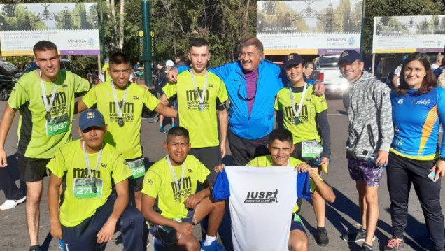 imagen El IUSP se hizo presente en Maratón Internacional de Mendoza 2019