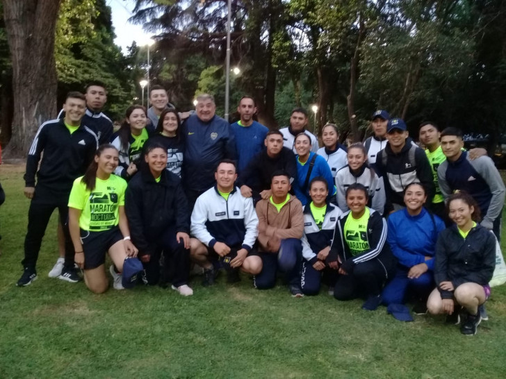 imagen El IUSP participó activamente en la Maratón Nocturna de Ciudad de Mendoza