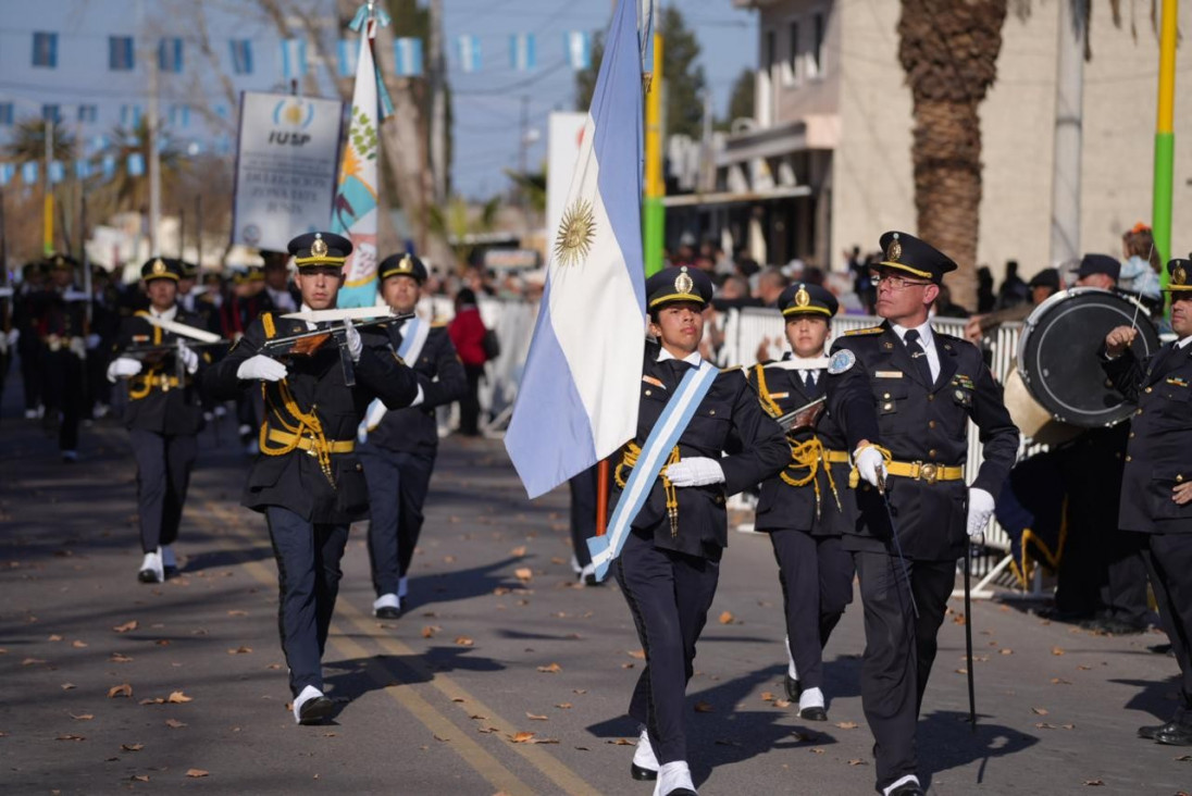 imagen El IUSP participó en los homenajes al General San Martin a lo largo de toda la provincia