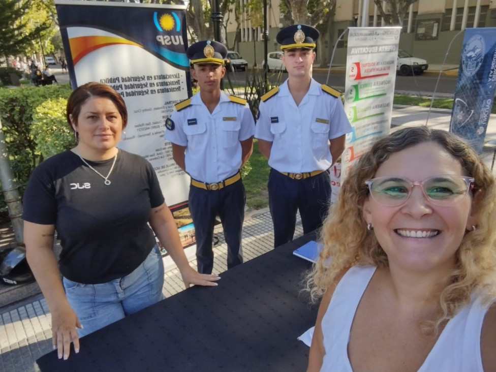 imagen El IUSP Delegación Zona Sur se hizo presente en la Oferta Educativa de San Rafael