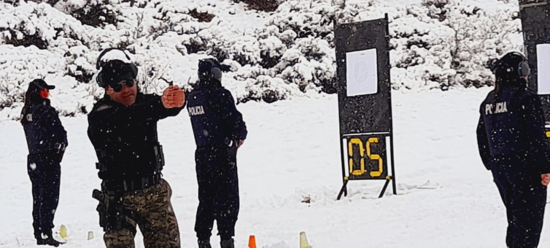 imagen A pesar de la nevada los cadetes de la Delegación Valle de Uco realizaron sus prácticas profesionalizantes