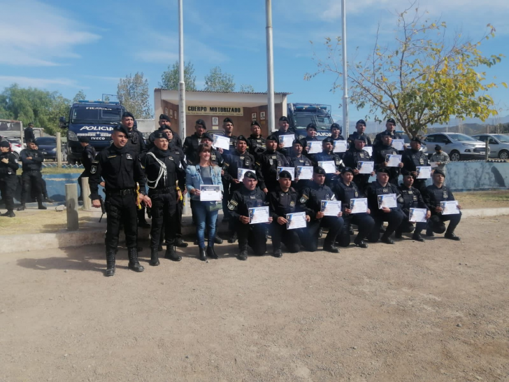 imagen Se llevó a cabo el cierre del Curso del Cuerpo Motorizado de la Policía de Mendoza