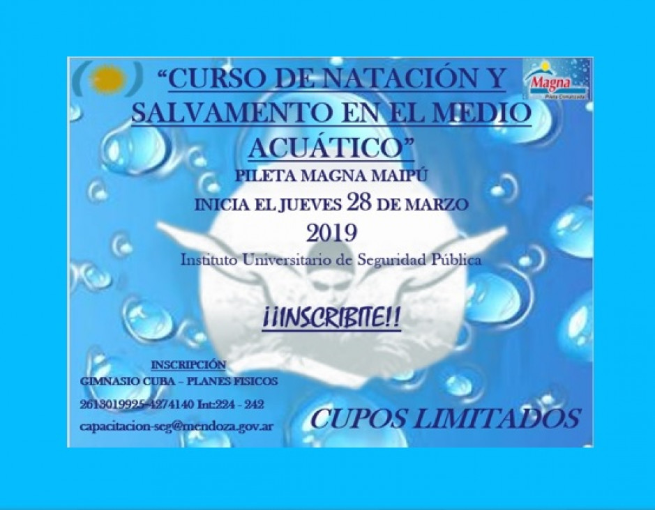 imagen Curso de natación y salvamento en el medio acuático 2019