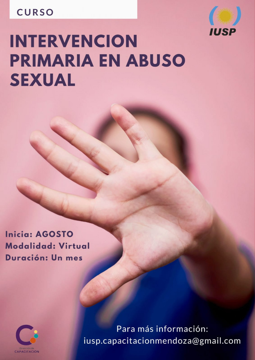 imagen Una nueva propuesta académica de la Dirección de Capacitación sobre "Intervención primaria en abuso sexual"
