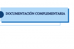 imagen DOCUMENTACIÓN COMPLEMENTARIA