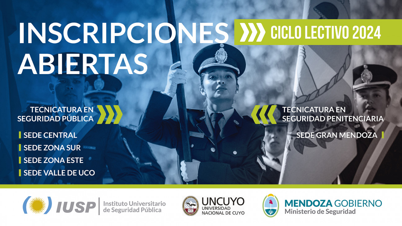 imagen Se extienden las inscripciones para las carreras de Tecnicatura Universitaria en Seguridad Pública y Tecnicatura Universitaria en Seguridad Penitenciaria