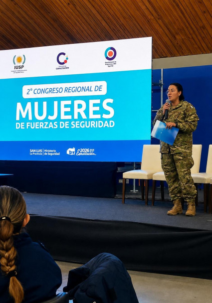 imagen 16 Se realizó el 2º Congreso regional de mujeres de las fuerzas de seguridad