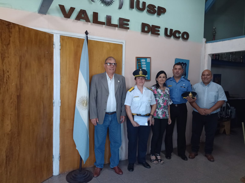 imagen 10 La Delegación Valle de Uco del IUSP cuenta con cinco nuevos egresados de Tecnicatura en Seguridad Pública