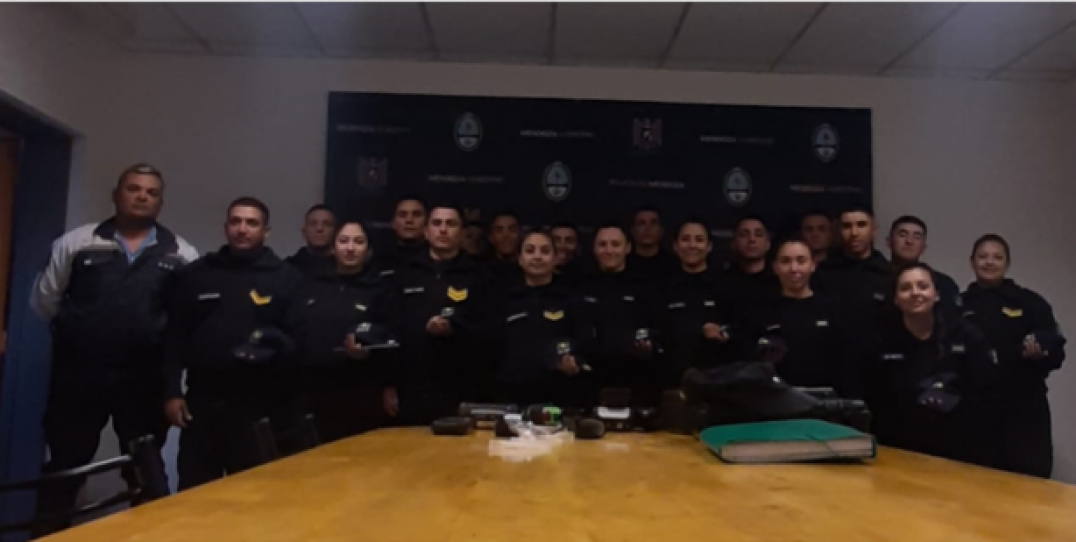 imagen 1 Alumnos de Tecnicatura de la Delegación San Rafael recibieron una charla de capacitación de la Policía Vial