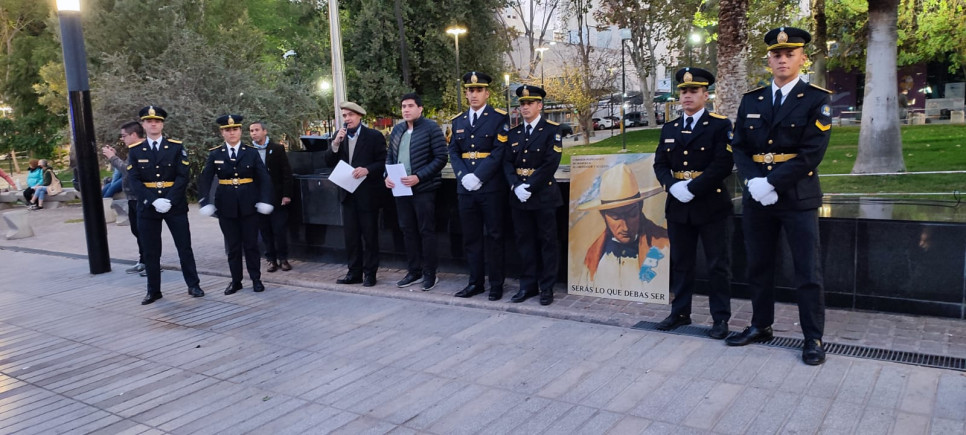 imagen Se realizó acto en honor al fundador e impulsor de la Comisión de Homenaje al Gral. San Martín y su Gesta patriótica