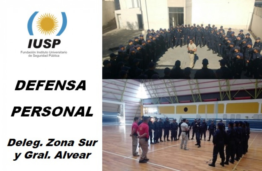 imagen Práctica de Defensa personal en Delegaciones Zona Sur y General Alvear