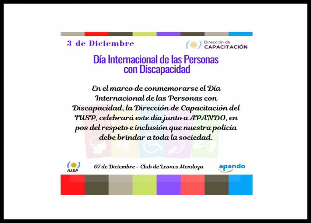 imagen El IUSP celebrará el día de la discapacidad junto a APANDO