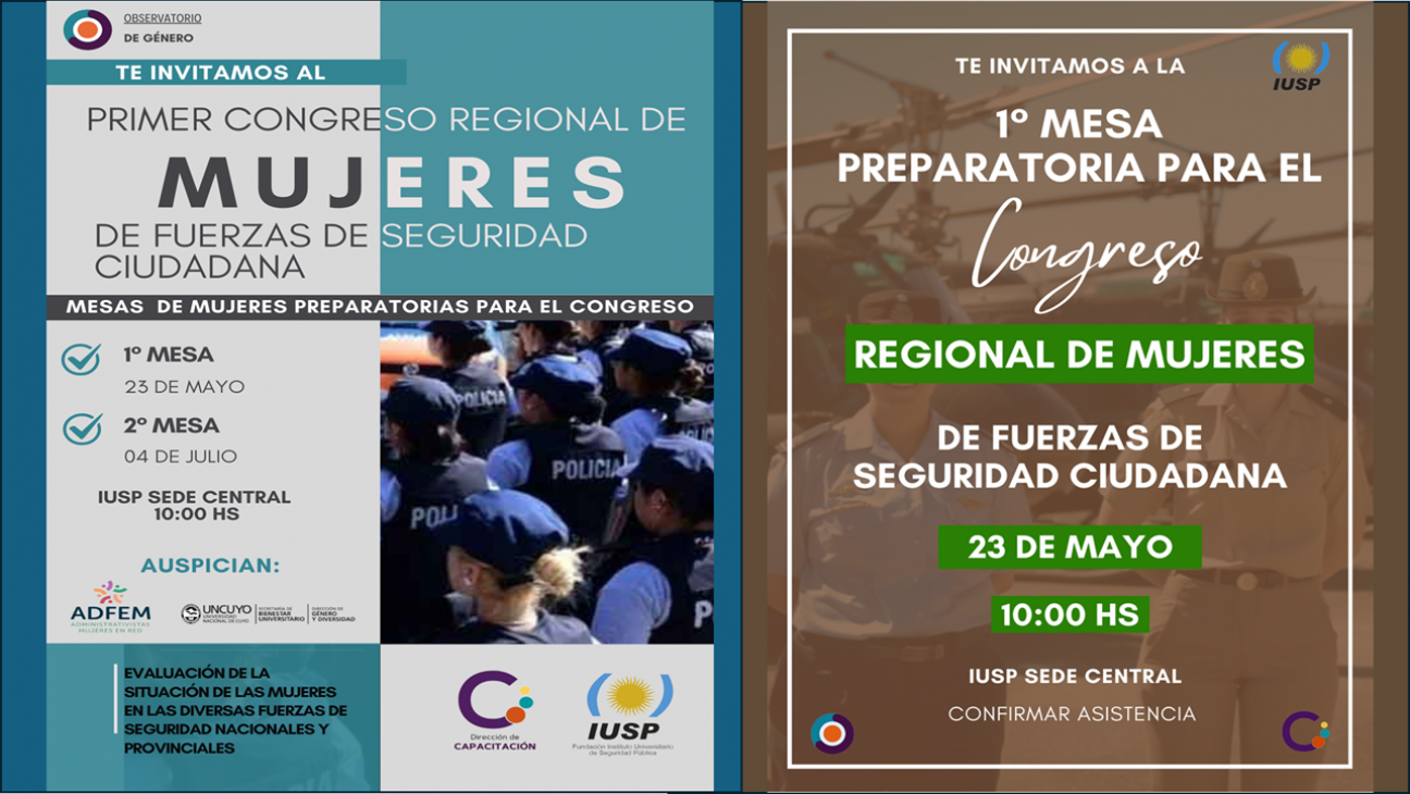 imagen Primera mesa de preparación para el Congreso Regional de Mujeres de Fuerzas de Seguridad Ciudadana 