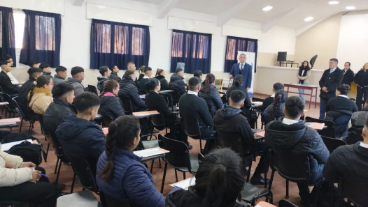 imagen Bienvenida a los nuevos cadetes del curso para auxiliares de la policía de Mendoza