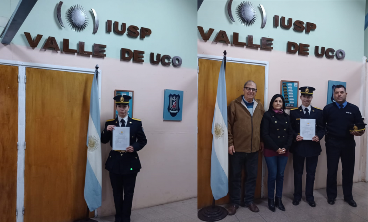 imagen Egresó una nueva Técnica en Seguridad Pública de la Delegación Valle de Uco del IUSP