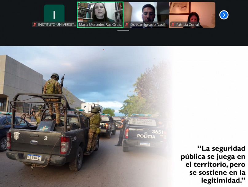 imagen 2 La Ministra de Seguridad y Justicia de la provincia dictó desde el IUSP una clase magistral a más de 300 participantes