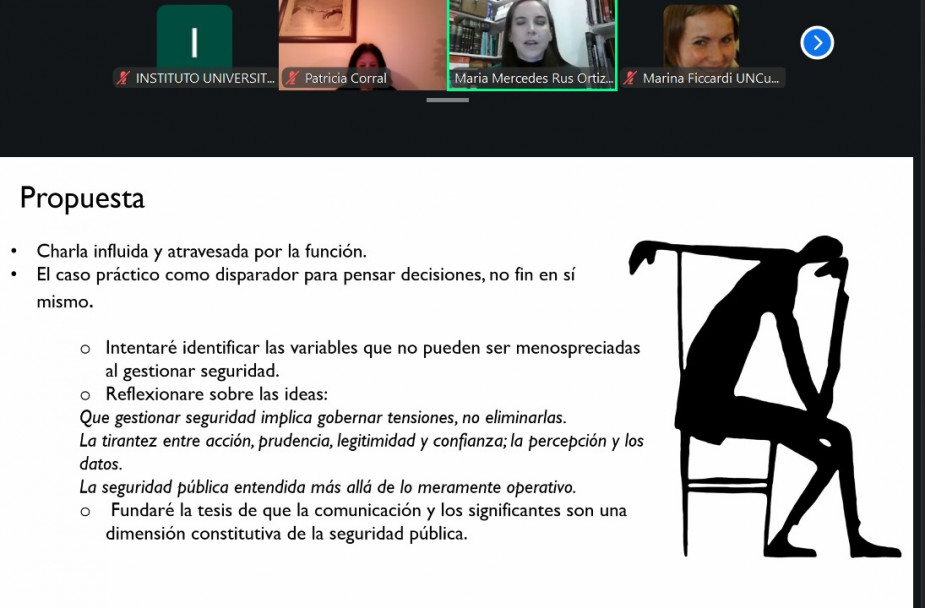 imagen 5 La Ministra de Seguridad y Justicia de la provincia dictó desde el IUSP una clase magistral a más de 300 participantes