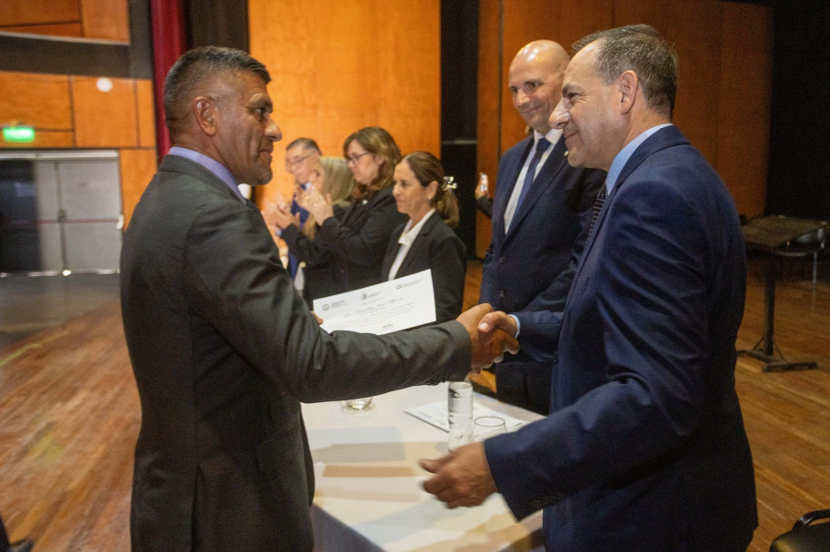 imagen 23 Histórica colación de grado con el mayor número de Licenciados en Seguridad Pública y Seguridad Penitenciaria del IUSP