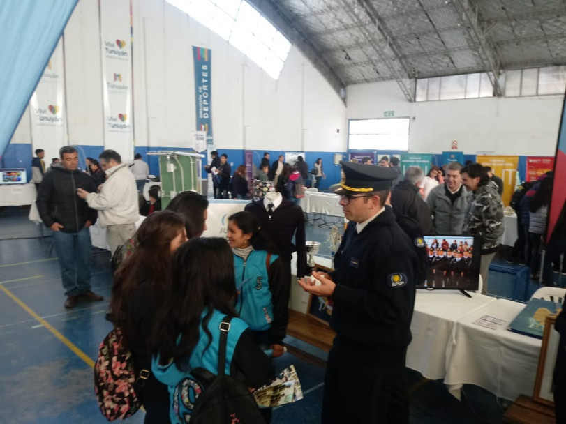 imagen El IUSP se hizo presente en la Expo Educativa 2019 Tunuyán
