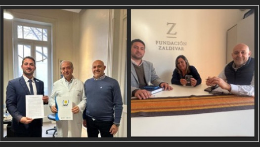 imagen Se cumple un año desde la firma del exitoso convenio de cooperación con la Fundación Zaldivar
