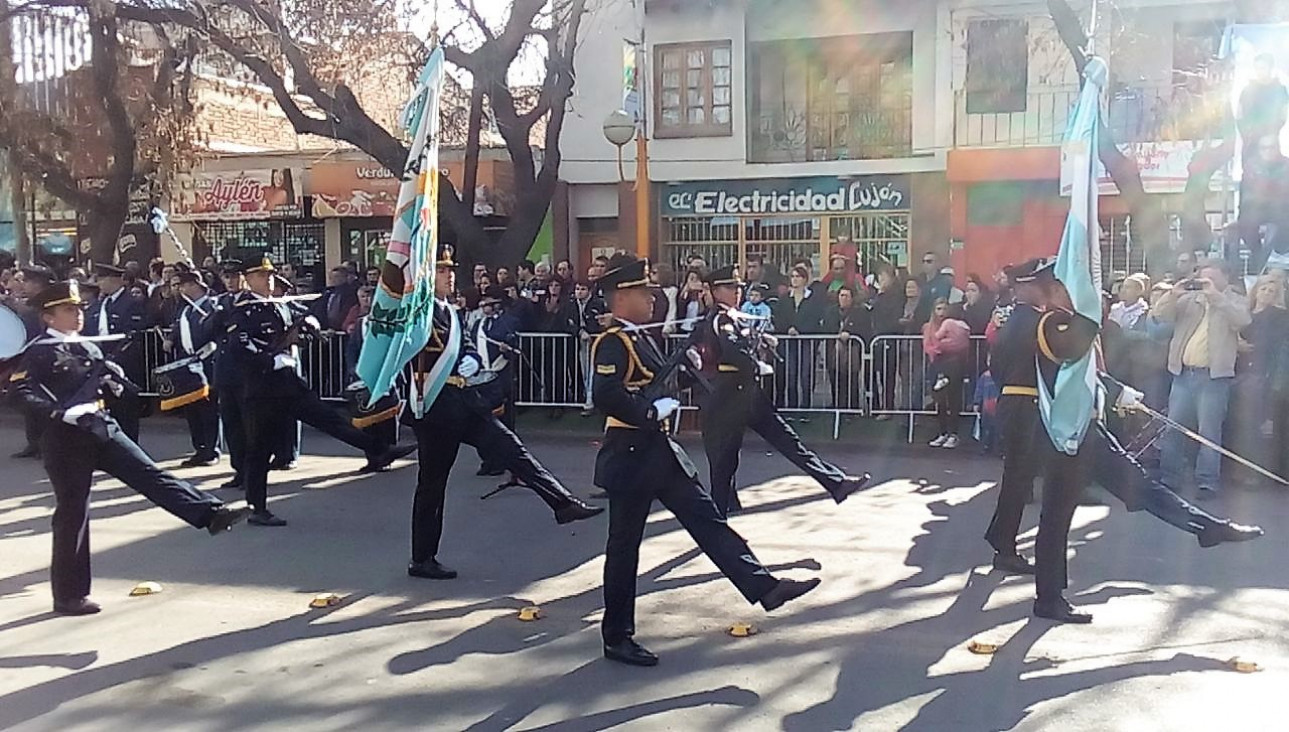 imagen El IUSP en desfile aniversario de Lujan de Cuyo