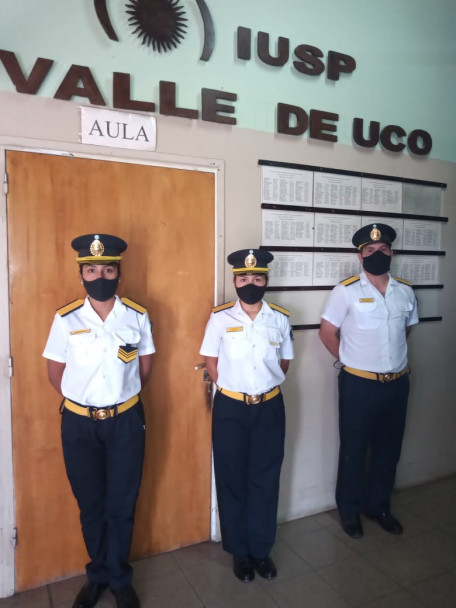 imagen Egresados de Tecnicatura en Seguridad Pública Delegación Valle de Uco, rindieron examen presencial de Prácticas Profesionales