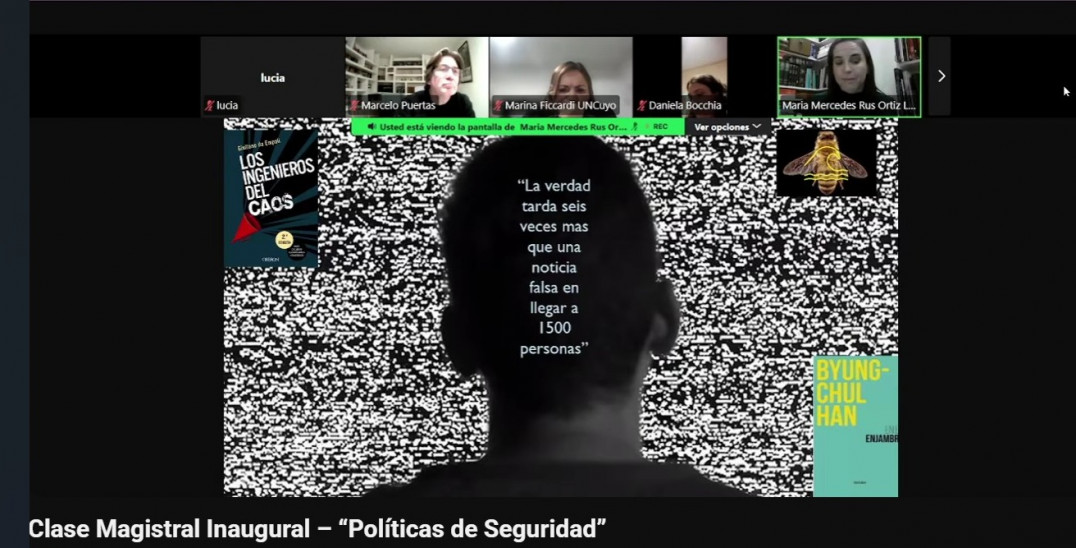 imagen 9 La Ministra de Seguridad y Justicia de la provincia dictó desde el IUSP una clase magistral a más de 300 participantes