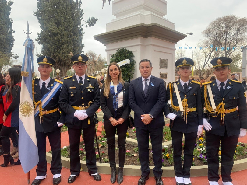 imagen 2 La Delegación Zona Este participó de un memorable Acto por el 174° Aniversario del fallecimiento del Gral. Don José de San Martín