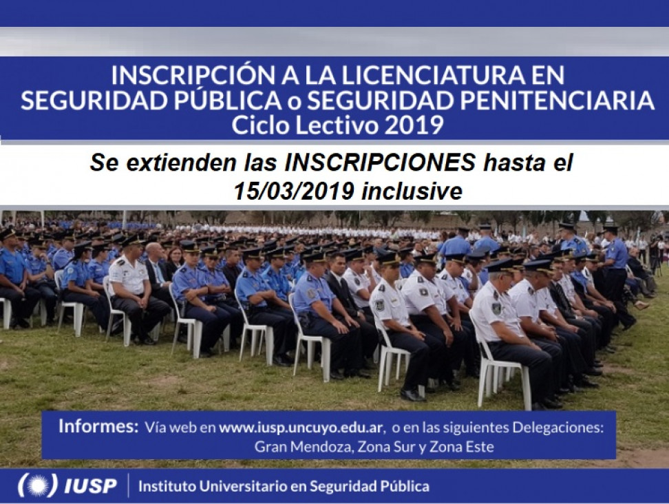 imagen Inscripción a Licenciatura en Seguridad Pública y Seguridad Penitenciaria